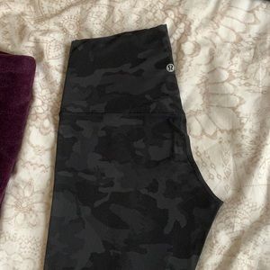 Lululemon Align 28" Incognito Camo Multi Grey